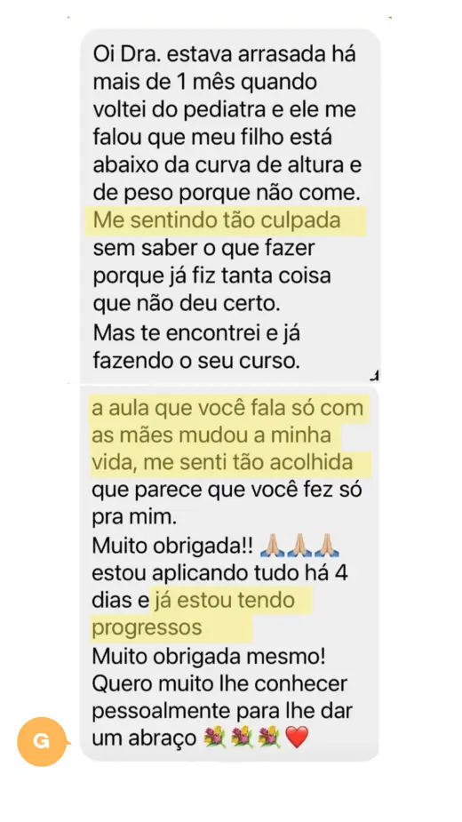 Depoimento Aluna CBSE — Progresso nos primeiros dias
